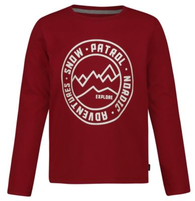 Langarmshirt rot Gr. 92 Jungen Kleinkinder