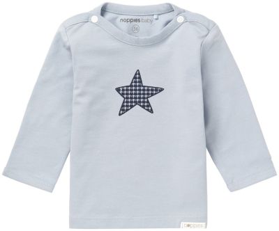 Baby Langarmshirt blau Gr. 74 Jungen Baby