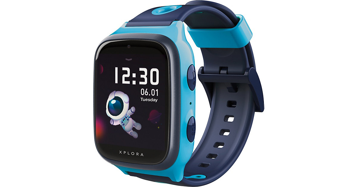 Xplora 4 - Smartwatch für Kinder - sim free, blue blau Jungen Kinder
