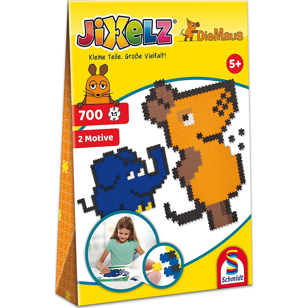 Jixelz Puzzle Die Maus 700 Teile