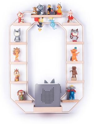 Wandregal die H�rspielbox Buchstabe O, wei� Kinder