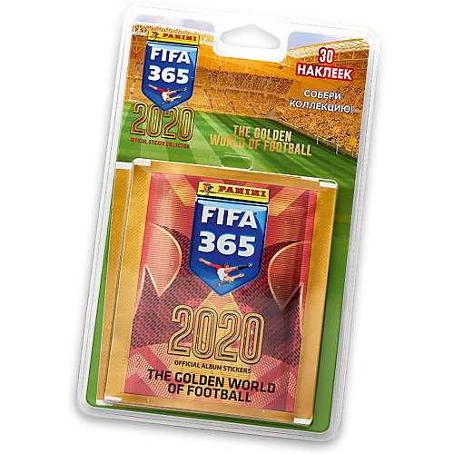 Блистер с наклейками Panini FIFA 365 - 2020, 6 пакетиков от Panini
