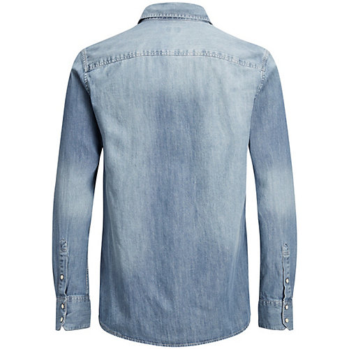 Джинсовая рубашка Jack & Jones - синий деним от JACK & JONES Junior
