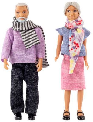 Набор кукол для домика Lundby Бабушка с дедушкой