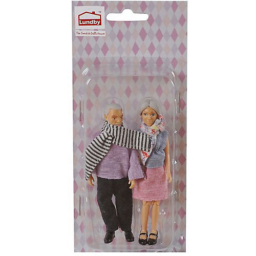 Набор кукол для домика Lundby Бабушка с дедушкой от Lundby