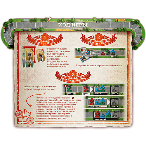 Настольная игра Лавка игр Крути педали от Лавка игр