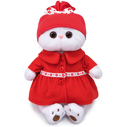 Мягкая игрушка Budi Basa Кошечка Ли-Ли в красном пальто, 27 см от Budi Basa
