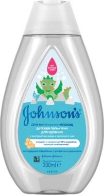 Гель-пена для купания Johnson's baby для маленьких непосед 300 мл