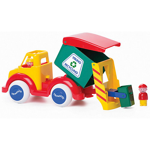 Набор Viking Toys Мусоровоз Super Jumbo с фигурками от Viking Toys
