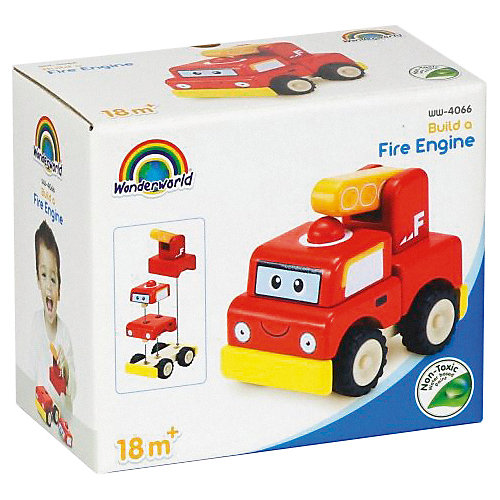 Игрушка-конструктор Wonderworld Пожарная машина Miniworld от Wonderworld