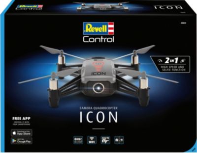 Revell 23825 RC Kamera Quadrocopter "Icon" Revell Control Ferngesteuerte Drohne 