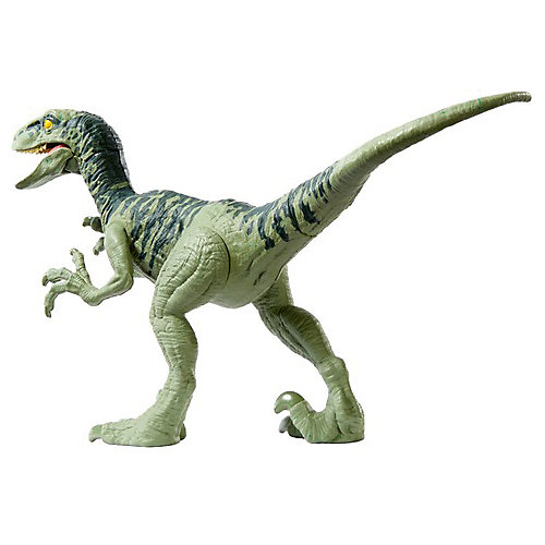Фигурка динозавра Jurassic World "Атакующая стая", Велоцираптор Чарли от Mattel