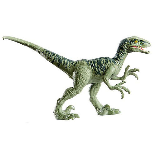 Фигурка динозавра Jurassic World "Атакующая стая", Велоцираптор Чарли от Mattel