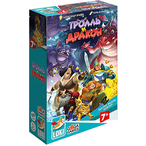 Настольная игра GaGa Games "Тролль и Дракон" от GaGa Games
