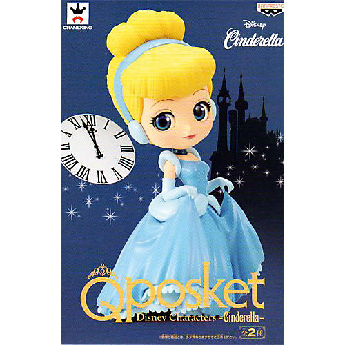 Фигурка Bandai Q Posket Disney Characters Золушка в обычной цветовой версии, BDQ6 от BANDAI