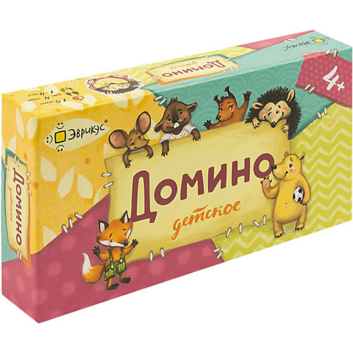 Настольная игра Эврикус Домино детское 2-я редакция от Эврикус