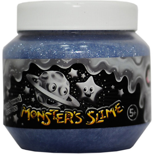 Слайм классический Monster's Slime Золотой космос, 120 мл от KiKi