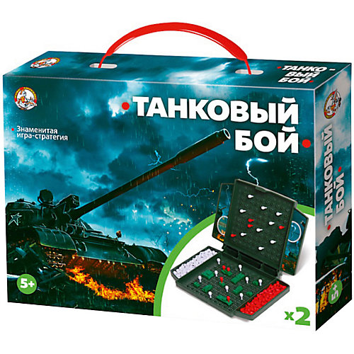 Настольная игра Десятое королевство "Танковый бой", мини от Десятое королевство