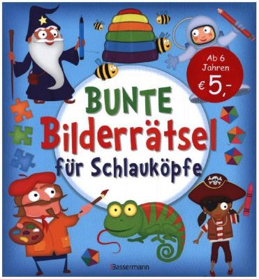 Image of Buch - Bunte Bilderrätsel Schlauköpfe Kinder