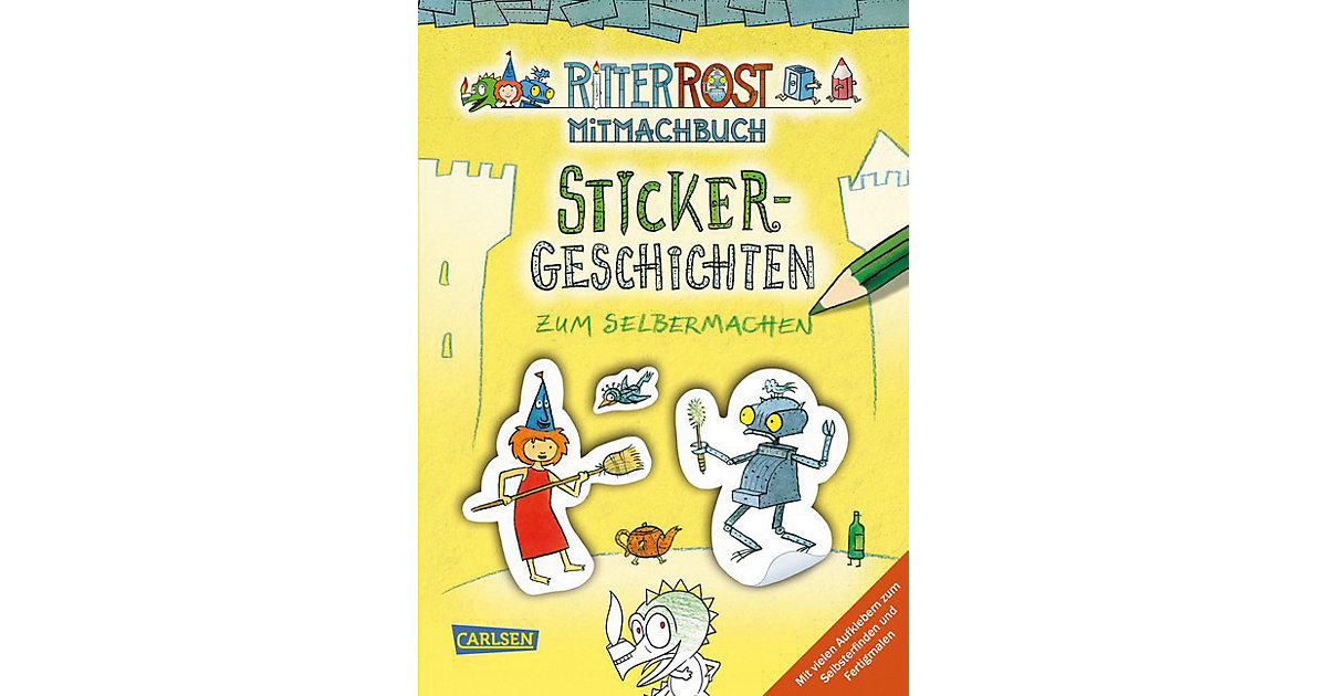 Buch - Ritter Rost Mitmachbuch: Sticker-Geschichten zum Selbermachen