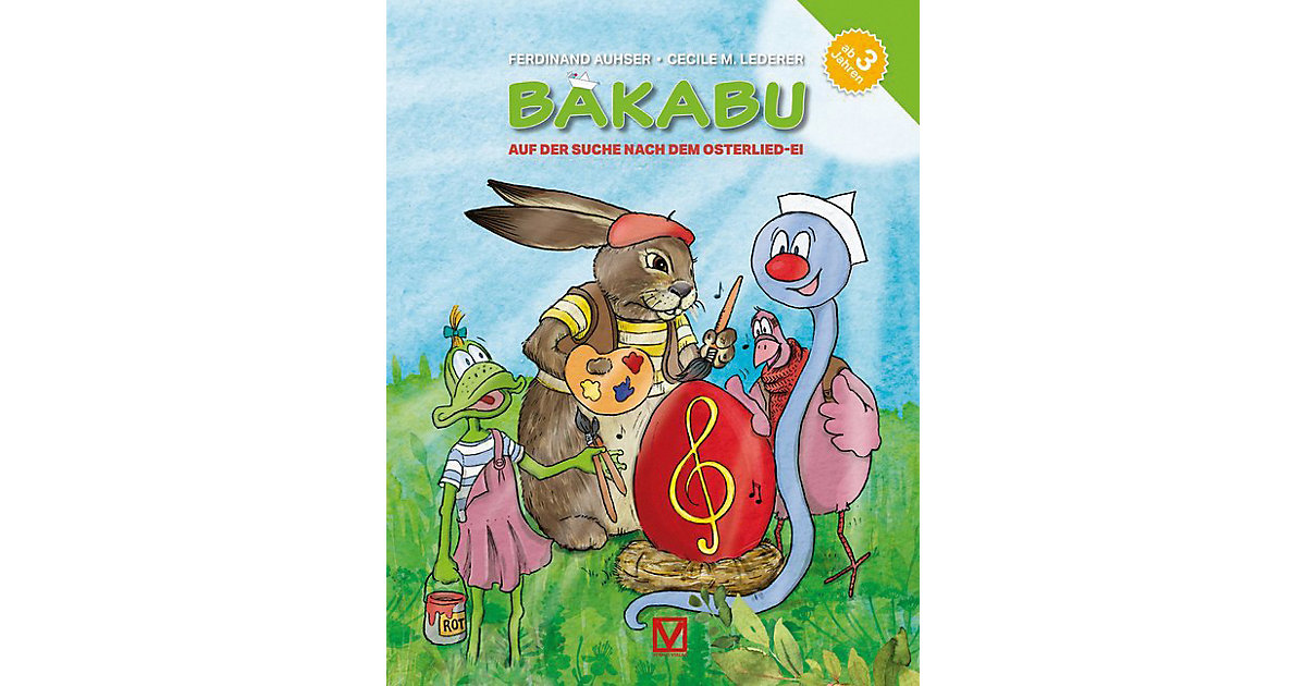 Buch - Bakabu auf der Suche nach dem Osterlied-Ei