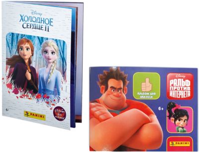 Альбомы Panini Холодное сердце 2 (Frozen 2); Ральф против интернета