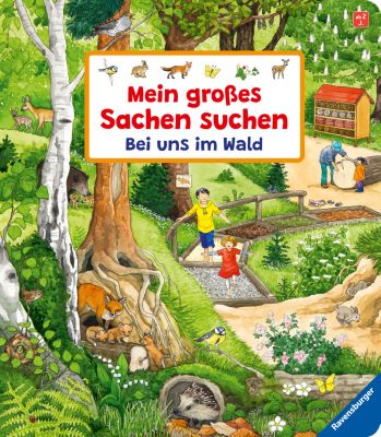 Image of Buch - Mein großes Sachen suchen: Bei uns im Wald