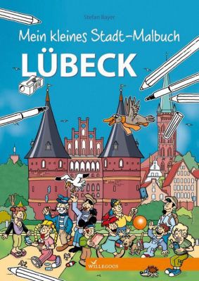 Buch - Mein kleines Stadt-Malbuch: L�beck