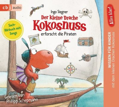 Der Kleine Drache Kokosnuss Erforscht Die Piraten 1 Audio Cd Ingo Siegner Mytoys