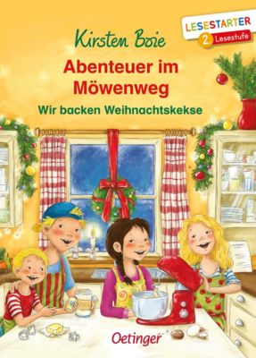Buch - Lesestarter: Abenteuer im Möwenweg - Wir backen Weihnachtskekse, 2. Lesestufe