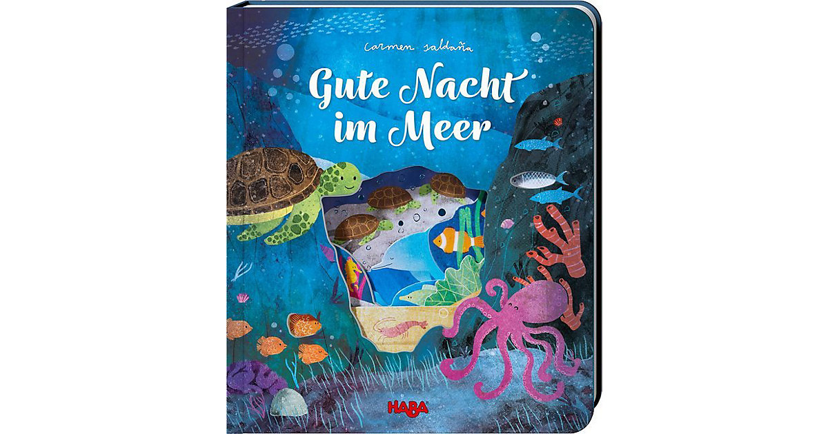 Babyspielzeug: HABA Buch - Gute Nacht im Meer