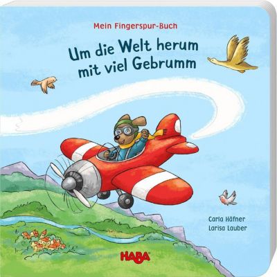 Image of Buch - HABA 305058 Mein Fingerspur-Buch – Um die Welt herum mit viel Gebrumm