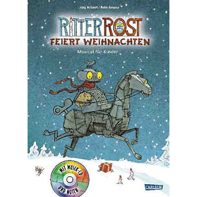 Ritter Rost feiert Weihnachten, Band 7 mit 1 Audio-CD