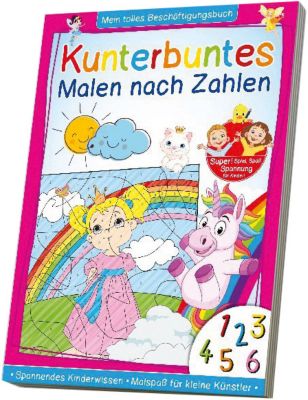 Buch - Kunterbuntes Malen nach Zahlen: Prinzessinnen