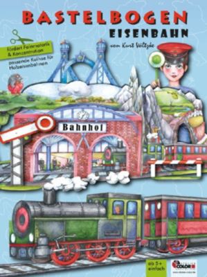 Buch - Eisenbahn Bastelbogen
