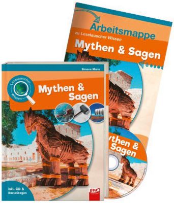 Buch - Leselauscher Wissen: Mythen und Sagen, Set mit Audio-CD