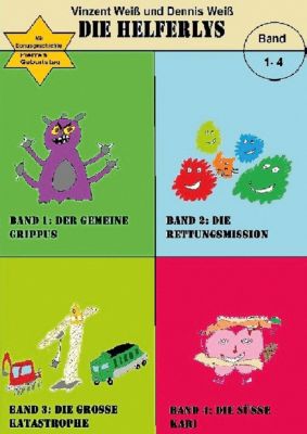 Buch - Die Helferlys Band 1-4