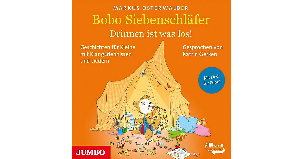 Bobo Siebenschläfer: Drinnen ist was los!, 1 Audio-CD Hörbuch
