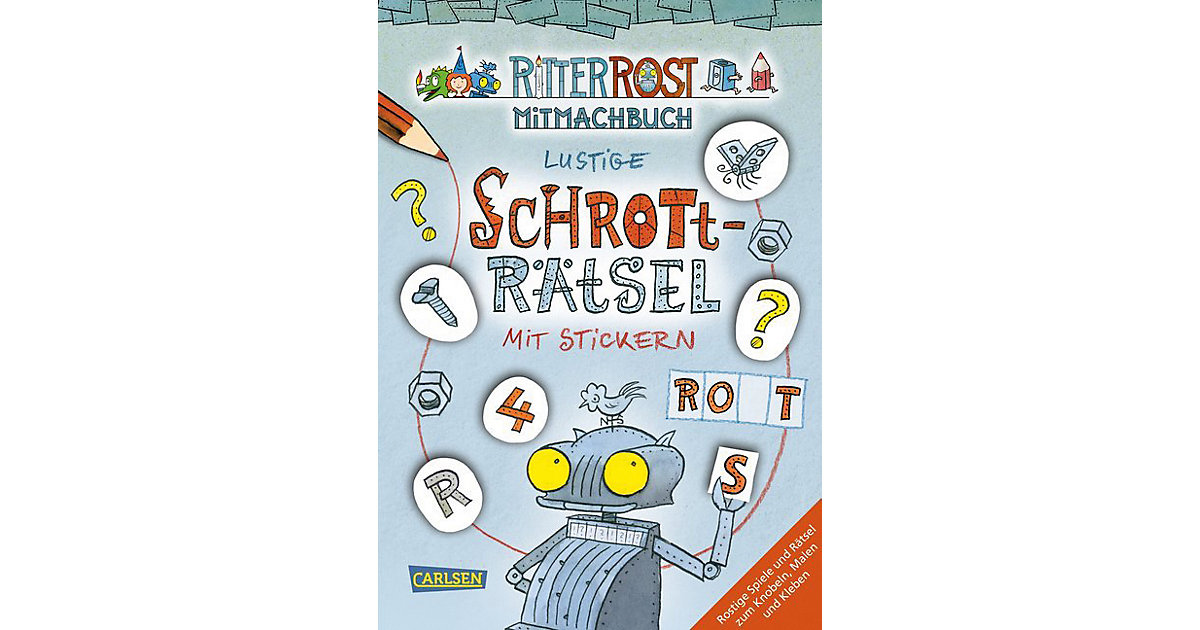 Buch - Ritter Rost Mitmachbuch: Lustige Schrott-Rätsel mit Stickern
