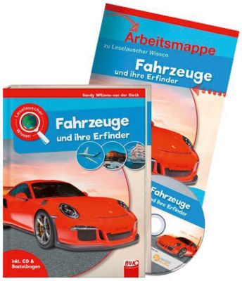 Buch - Leselauscher Wissen: Fahrzeuge und ihre Erfinder, Set mit Audio-CD