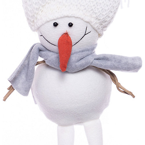 Фигурка декоративная House of seasons Снеговик в белой шапочке от House of Seasons