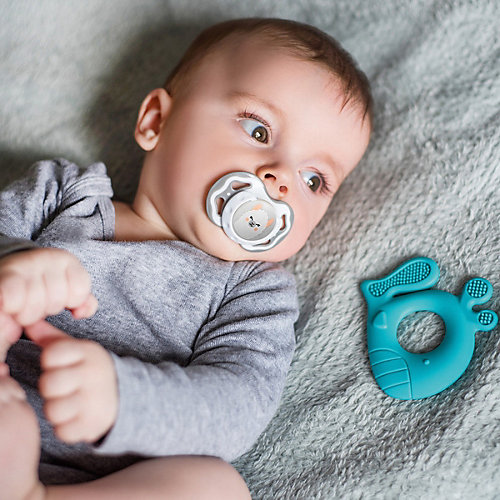 Силиконовая пустышка BabyOno Лама 6-18 мес, 2 шт от BabyOno