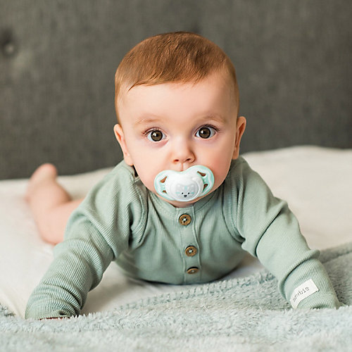 Силиконовая пустышка BabyOno Котик 6-18 мес, 2 шт от BabyOno