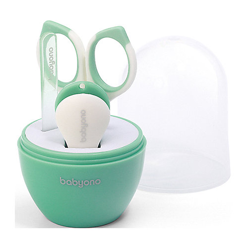 Маникюрный набор BabyOno мятный от BabyOno