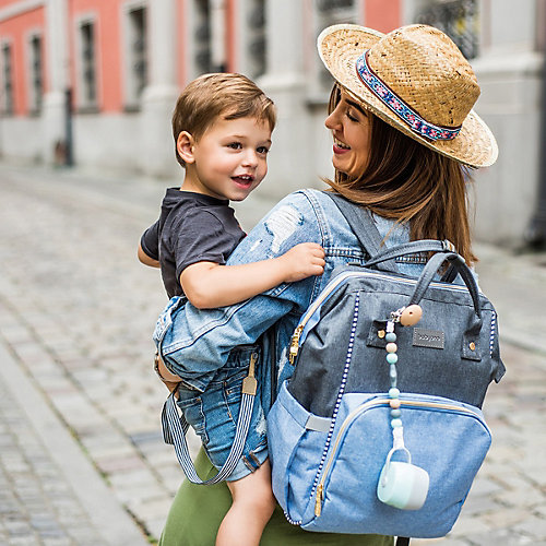 Держатель для пустышки BabyOno Star серый от BabyOno