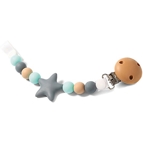 Держатель для пустышки BabyOno Star мятный от BabyOno
