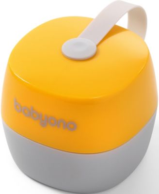Футляр для пустышек BabyOno Natural Nursing жёлтый