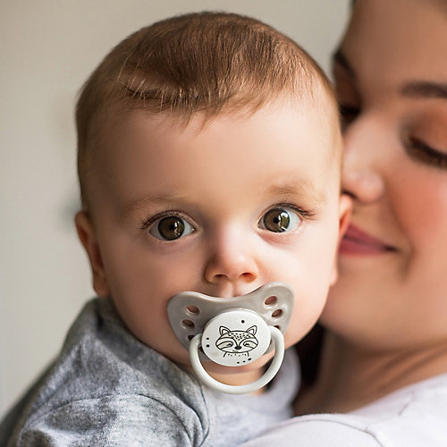 Силиконовая анатомическая пустышка BabyOno Natural Nursing 6-18 мес, 2 шт от BabyOno