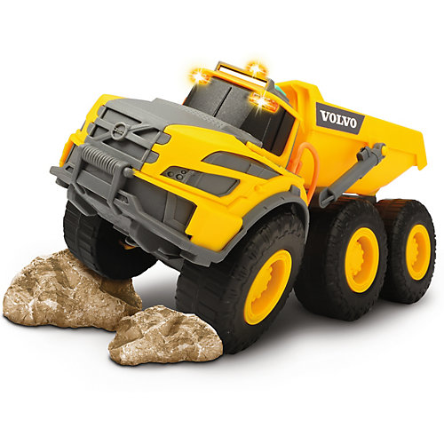 Самосвал Dickie Toys Volvo, свет, звук, 23 см от Dickie Toys