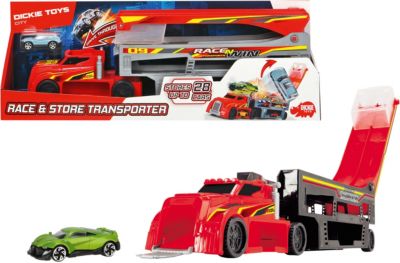Race and Store Transporter, Dickie City | myToys Dickie Toys Stack and Store Transporter Spielzeug Auto